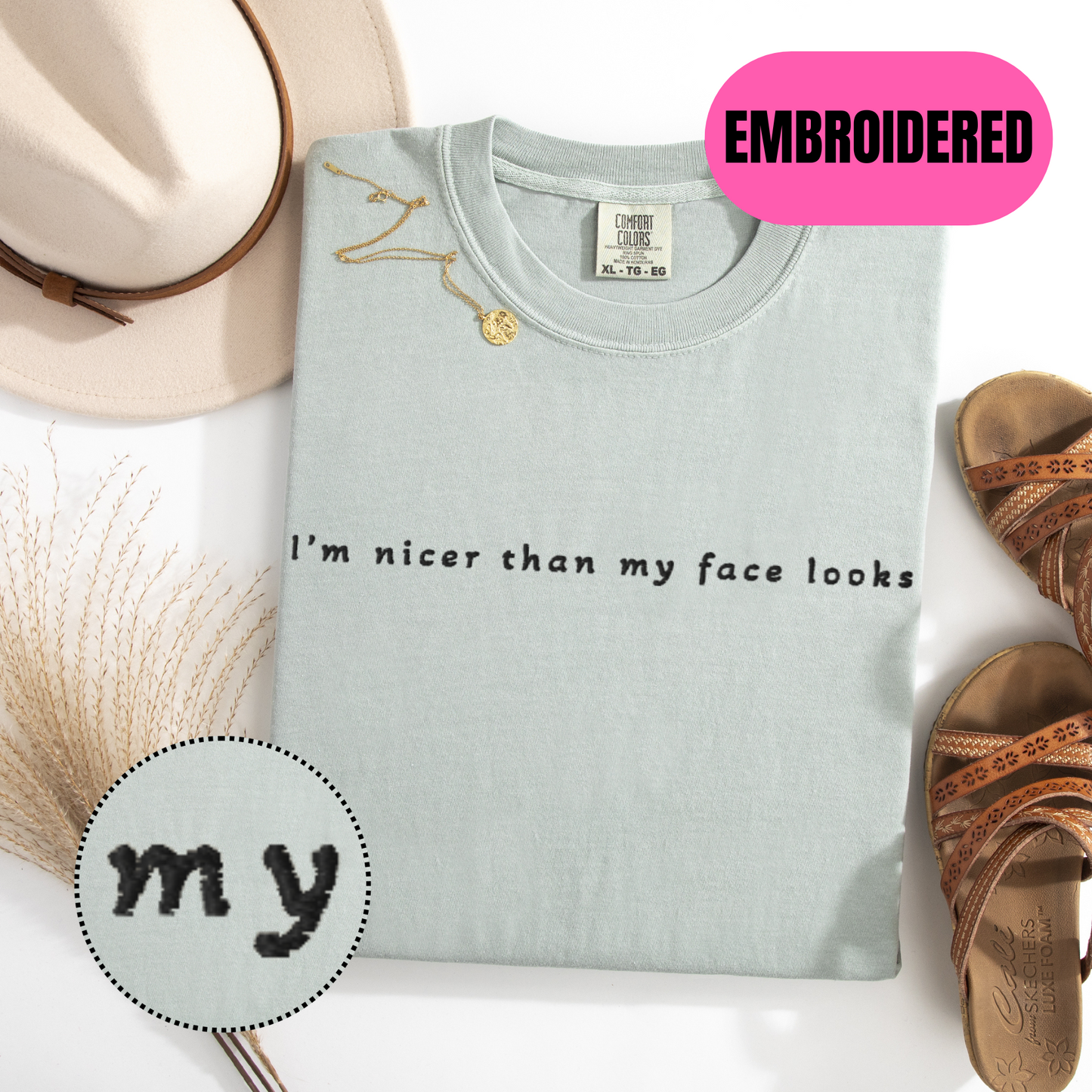 I’m nicer than my face looks