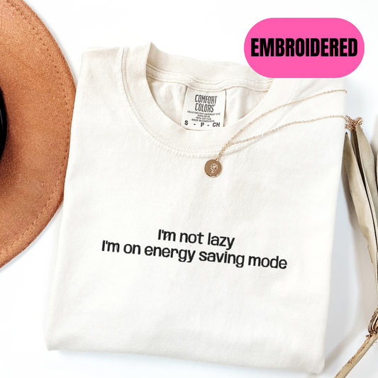 I'm Not Lazy