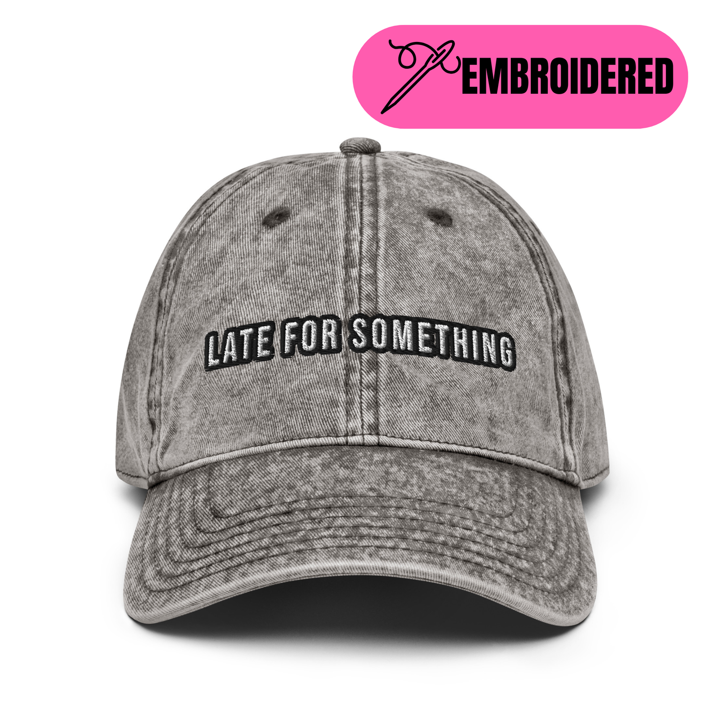 Vintage Cotton Twill Cap